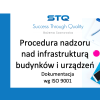 Procedura nadzoru nad infrastrukturą budynków i urządzeń
