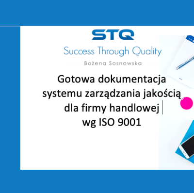 Gotowa dokumentacja ISO9001